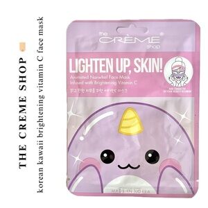 🏷️ the creme shop kawaii Norwhol brightening vitamin C face mask for blemishes